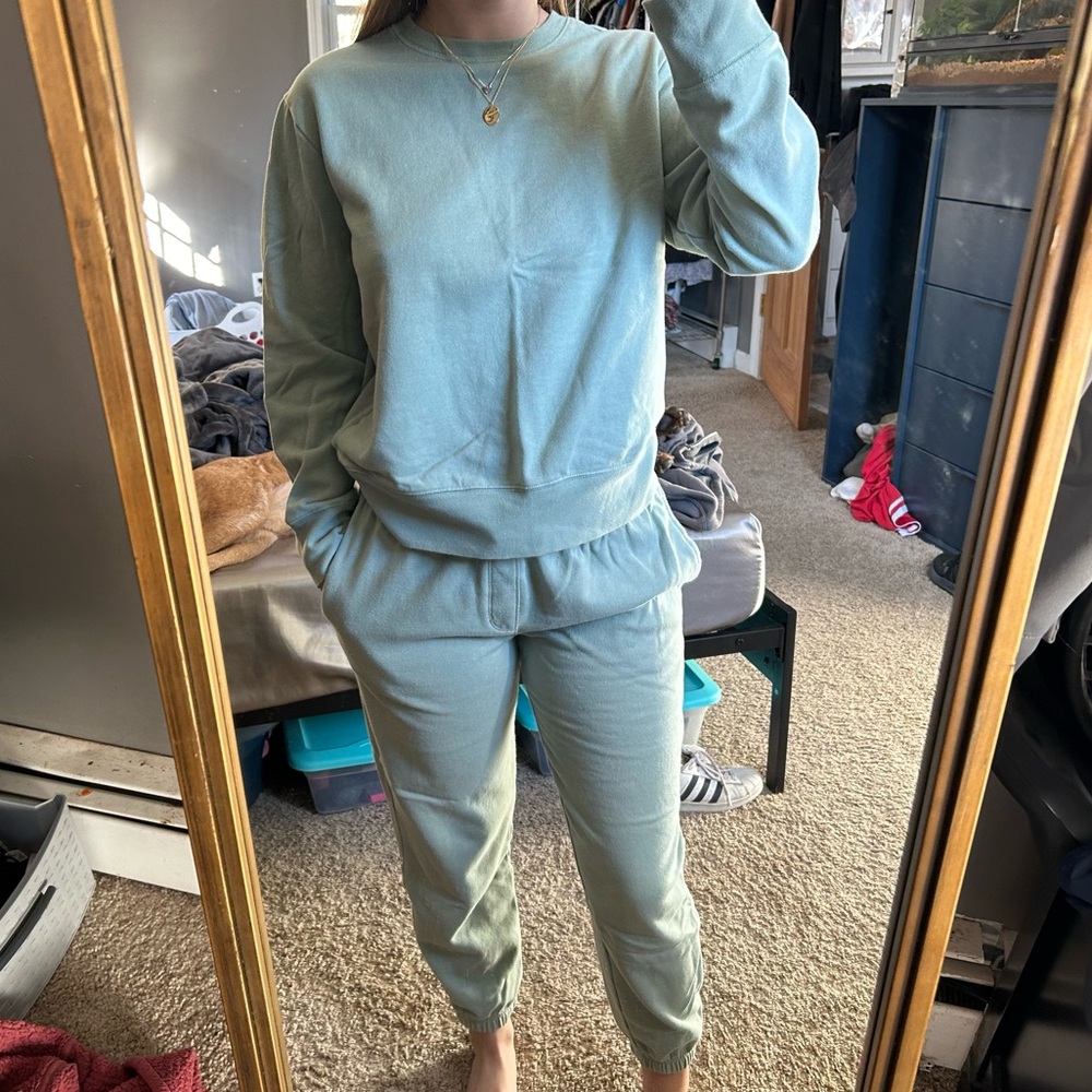 Sea Green Youth Sweatsuit